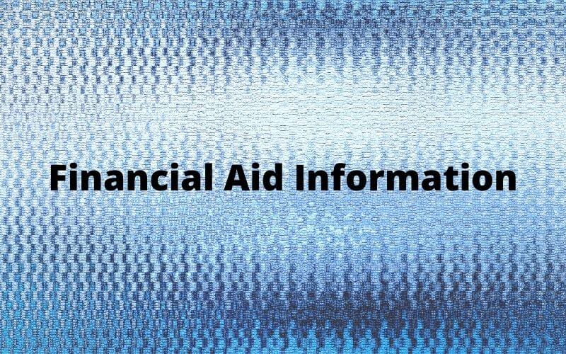 Graphic for button link to Financial Aid Information