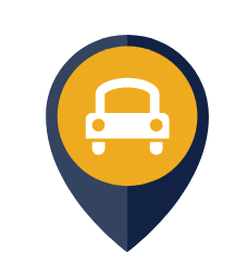 Car icon for map directions