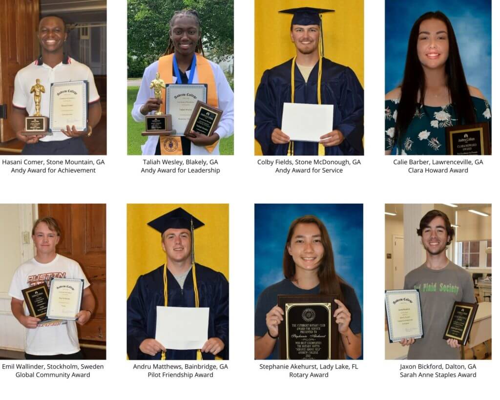 2021 Honors Winners Students