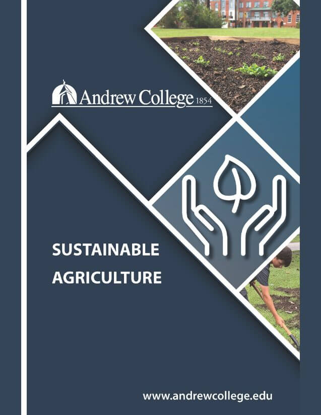 Sustainable Ag brochure cover