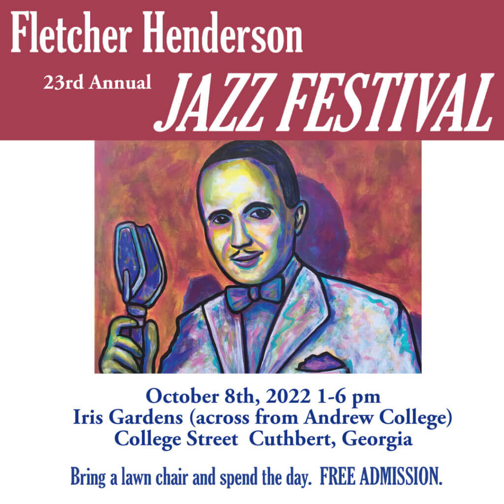 Fletcher Henderson Graphic for event October 8 2022